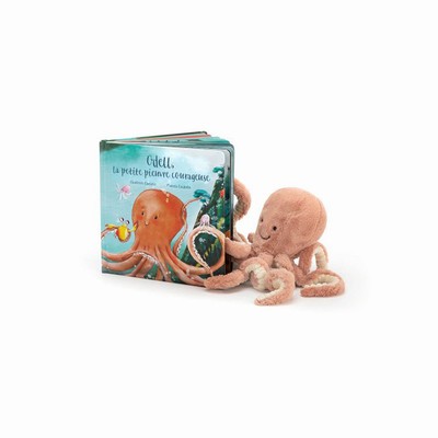 Jellycat Odell La Petite Pieuvre Courageuse and Odell Octopus Little New Zealand | KHDVW7150